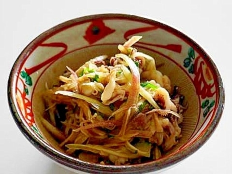意外な組み合わせが絶品!イカの香味和え